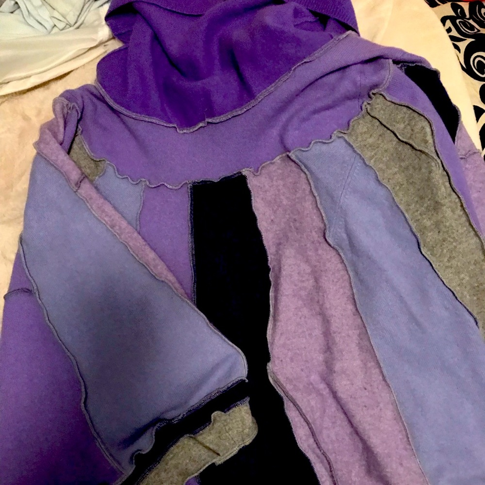 Stunning handmade cashmere cape